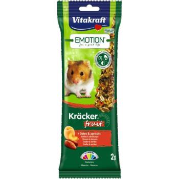 Vitakraft Emotion gyümölcsös dupla rúd datolyával & sárgabarackkal 2 db kép