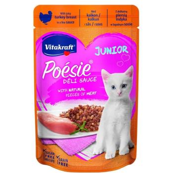 Vitakraft Poésie Déli Sauce Junior macskáknak - pulyka 85 g kép