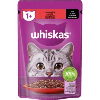 Whiskas Adult beef in sauce 85 g kép