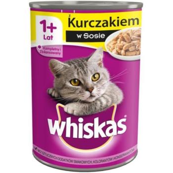 Whiskas Adult chicken tin 400 g kép