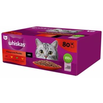Whiskas Adult Classic Meals in sauce 80x85 g kép