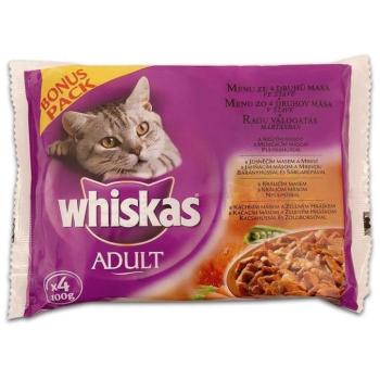 Whiskas Adult poultry 4x100 g kép