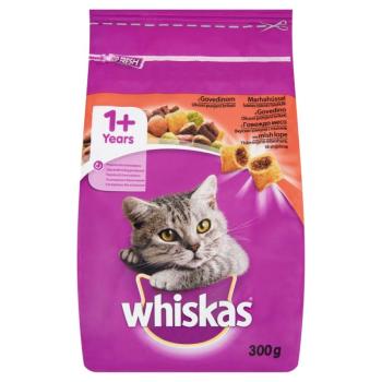 Whiskas szárazeledel marhával 0,3 kg