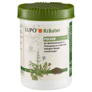 1000g LUPO Gyógynövény por étrend-kiegészítő kutyáknak kép