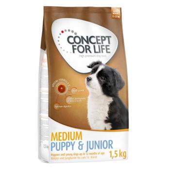 1,5kg Concept for Life Medium Puppy & Junior száraz kutyatáp kép