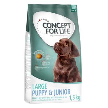 1,5kg Concept for Life Puppy & Junior száraz kutyatáp