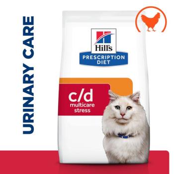 1,5kg Hill's Prescription Diet c/d Multicare Stress Urinary Care csirke macskatáp száraz macskatáp kép