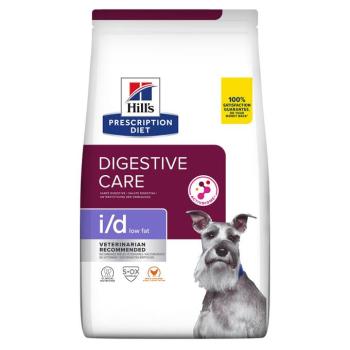 1.5kg Hill's Prescription Diet i/d Low Fat Digestive Care csirkével száraz kutyaeledel 5kg Hill's Prescription Diet i/d Low Fat Digestive Care csirkehússal kép