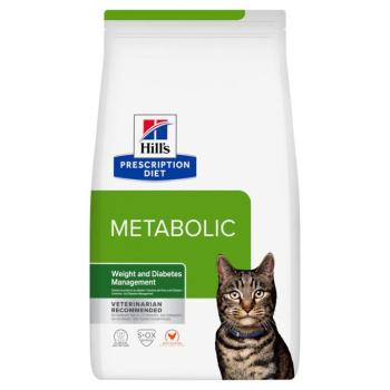 1,5kg Hill's Prescription Diet Metabolic & Diabetes Weight Management csirke száraz macskaeledel kép