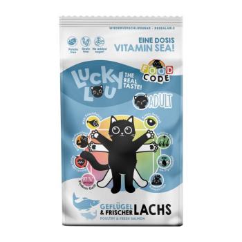 1,7kg Lucky Lou Adult szárnyas & lazac száraz macskatáp kép