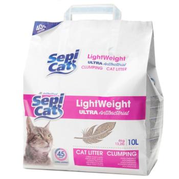 10 l Sepicat LightWeight Ultra Antibacterial macskaalom kép