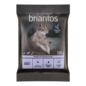 100 g Briantos Adult kacsa & burgonya - gabonamentes száraz kutyatáp kép