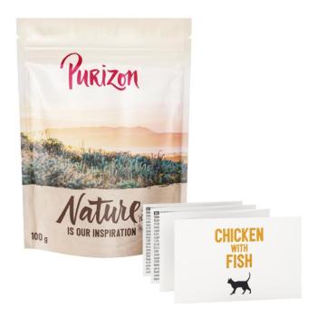 100g Purizon Original csirke & hal - gabonamentes száraz macskatáp kép