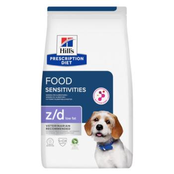 10kg Hill's Prescription Diet z/d Food Sensitivities Low Fat Hydrolysed Soy száraz kutyatáp kép