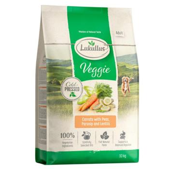 10kg Lukullus Veggie hidegen sajtolt száraz kutyatáp új receptúrával kép
