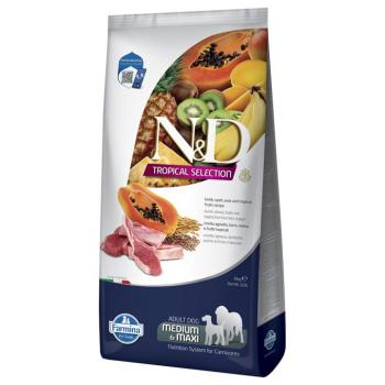 10kg N&D Dog Tropical Selection Adult Medium/Maxi bárány száraz kutyatáp kép