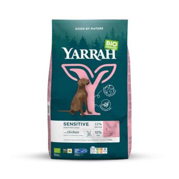 10kg Yarrah Bio Sensitive bio csirke & bio rizs száraz kutyatáp kép