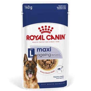 10x140g Royal Canin Maxi Ageing szószban nedves kutyatáp kép