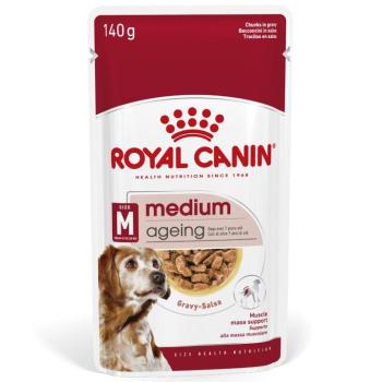 10x140g Royal Canin Medium Ageing szószban nedves kutyatáp kép