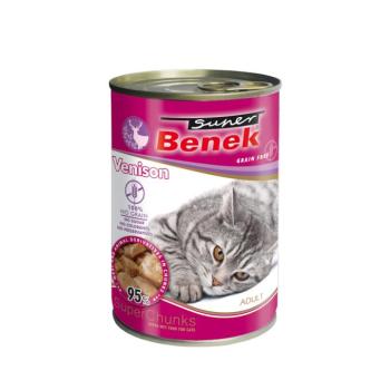 10x415g Super Benek Chunks Vad szószban gabonamentes nedves macskatáp kép