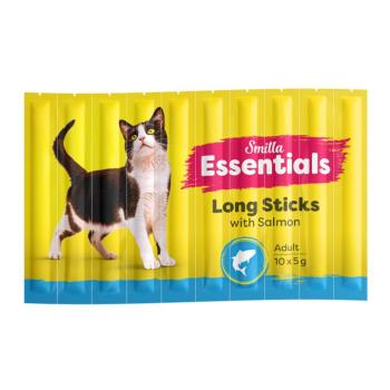 10x5g Smilla Essentials Sticks lazac étrend-kiegészítő eledel macskáknak kép