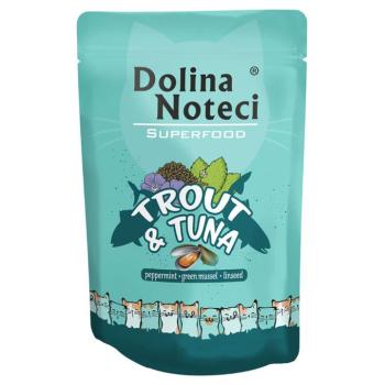 10x85g Dolina Noteci Superfood nedves macskatáp - Pisztráng & tonhal kép