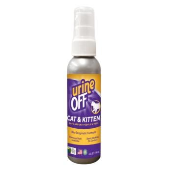 118ml Szag- és folteltávolító spray Urine Off macskák számára kép