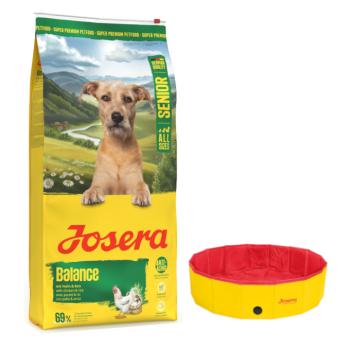 12,5kg Josera Senior Balance Chicen & Rice száraz kutyatáp+Ø 120 x H 30 cm Josera Pet kutyamedence ingyen kép