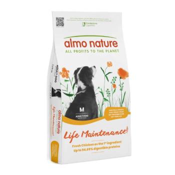 12kg Almo Nature Life Maintenance Adult Medium csirke & rizs száraz kutyatáp kép