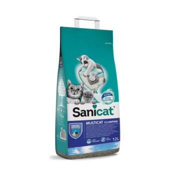 12 l Sanicat Clumping Multicat macskaalom kép