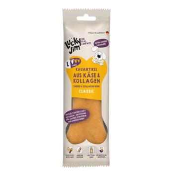120g Lucky Jim rágócsont L Sajt & kollagén Classic kutyasnack kép