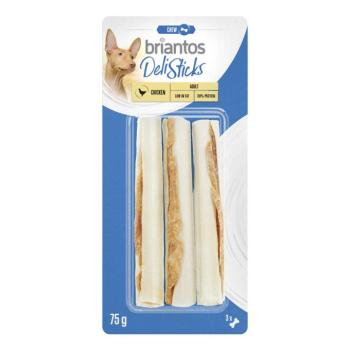 12db (400g) Briantos Deli Sticks csirke kutyasnack, rudanként 12,7 cm kép