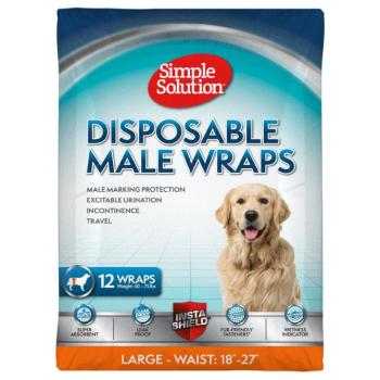 12db Simple Solution eldobható kutyapelenka kanoknak, L: 45–69cm kép