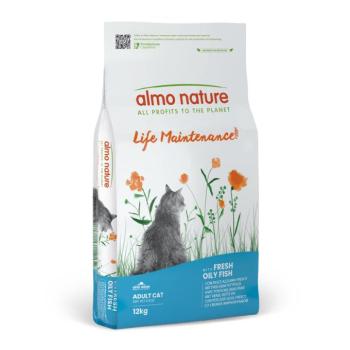 12kg Almo Nature Functional Life Maintenance hal & rizs száraz macskatáp kép