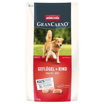 12kg animonda GranCarno Adult szárnyas + marha száraz kutyatáp kép