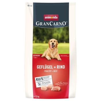 12kg animonda GranCarno Senior szárnyas + marha száraz kutyatáp kép