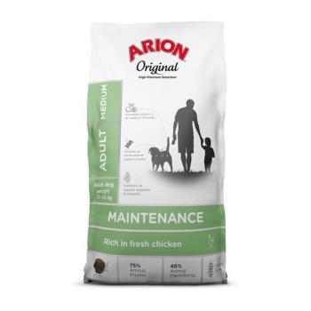 12kg Arion Original Maintenance Medium Breed csirke száraz kutyatáp kép