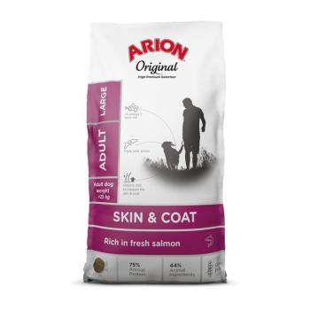 12kg Arion Original Skin & Coat Large Breed lazac száraz kutyatáp kép