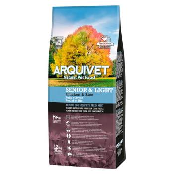 12kg Arquivet Dog Senior & Light csirke száraz kutyatáp kép