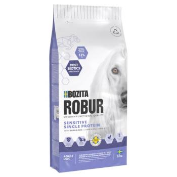 12kg Bozita Robur Sensitive Single Protein bárány & rizs száraz kutyatáp kép