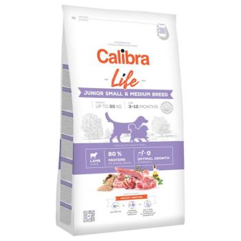 12kg Calibra Life Junior Small & Medium Breed bárány száraz kutyatáp kép