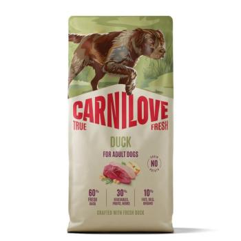 12kg Carnilove True Fresh Adult kacsa száraz kutytatáp kép