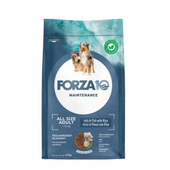 12kg Forza 10 All Breeds Maintenance hal & rizs száraz kutyatáp kép