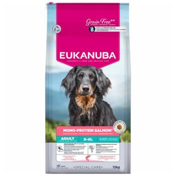 12kg kg Eukanuba Adult Mono-Protein lazac száraz kutyatáp kép