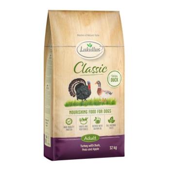12kg Lukullus Classic pulyka & kacsa száraz kutyatáp új receptúrával kép