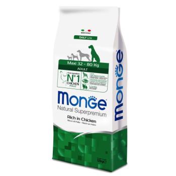 12kg Monge Natural Superpremium Adult Maxi száraz kutyatáp kép