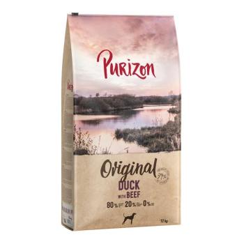 12kg Purizon Adult kacsa & marha száraz kutyatáp kép
