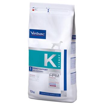 12kg Virbac Veterinary HPM Dog Kidney Support K1 száraz kutyatáp kép