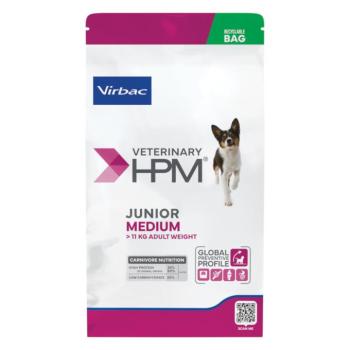 12kg Virbac Veterinary HPM Junior Dog Special Medium száraz kutyatáp kép