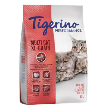 12l Tigerino Performance Multi Cat XL-Grain macskaalom – babapúder illatú kép